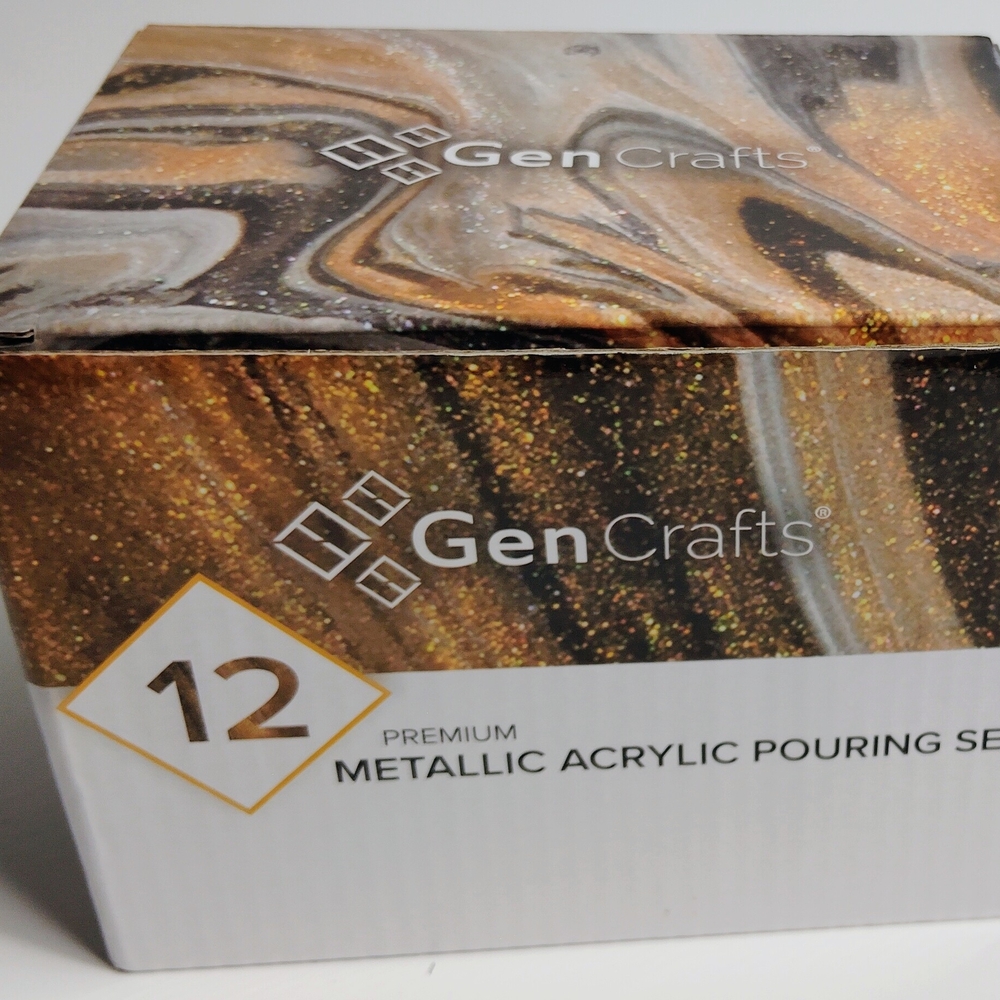 Craft Premium Metallic Acrylic Set with Vibrant Colors